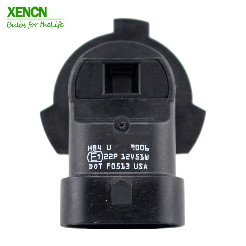XENCN HB4 9006 12V 51W 2300K Super Xenon Yellow Headlights Fog Lamps Halogen Car Head Light 30% More Light 75m beam 2pcs