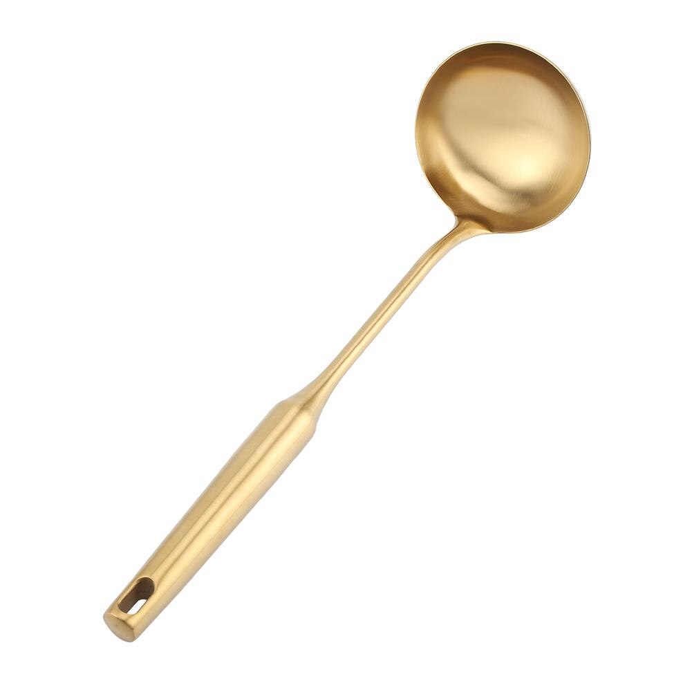2 stuks soeplepel van roestvrij staal, 20 cm, sauslepel met