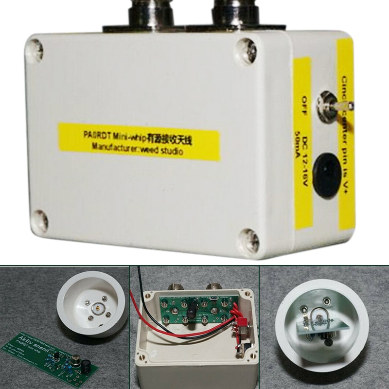 1 Set Duurzaam Miniwhip Actieve Antenne Hf Lf Vlf Mini Zweep Kortegolf Sdr Rx Ontvangende Camera Drones Accessoires