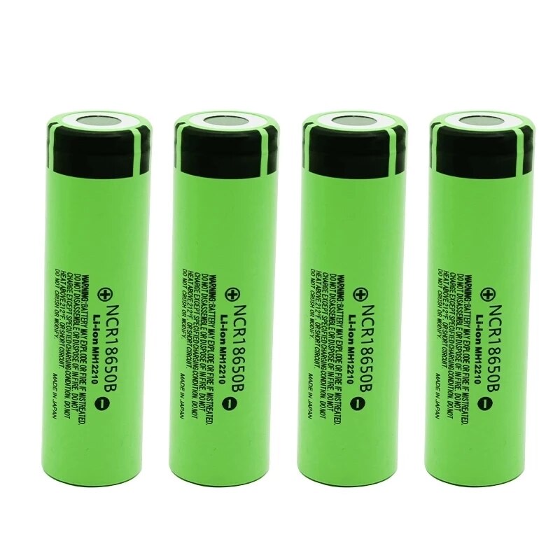 3.7V NCR18650B 3400mAh 18650 Lithium Rechargeable Battery for Flashlight Batteries 100%