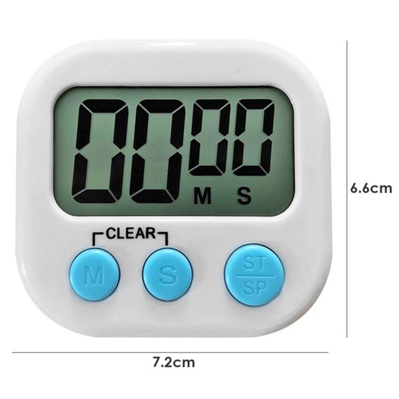 Digital Timer with LCD Display with Loud Alarm function sute for Kitchen Cooking Baking Sports timer in 24 hours