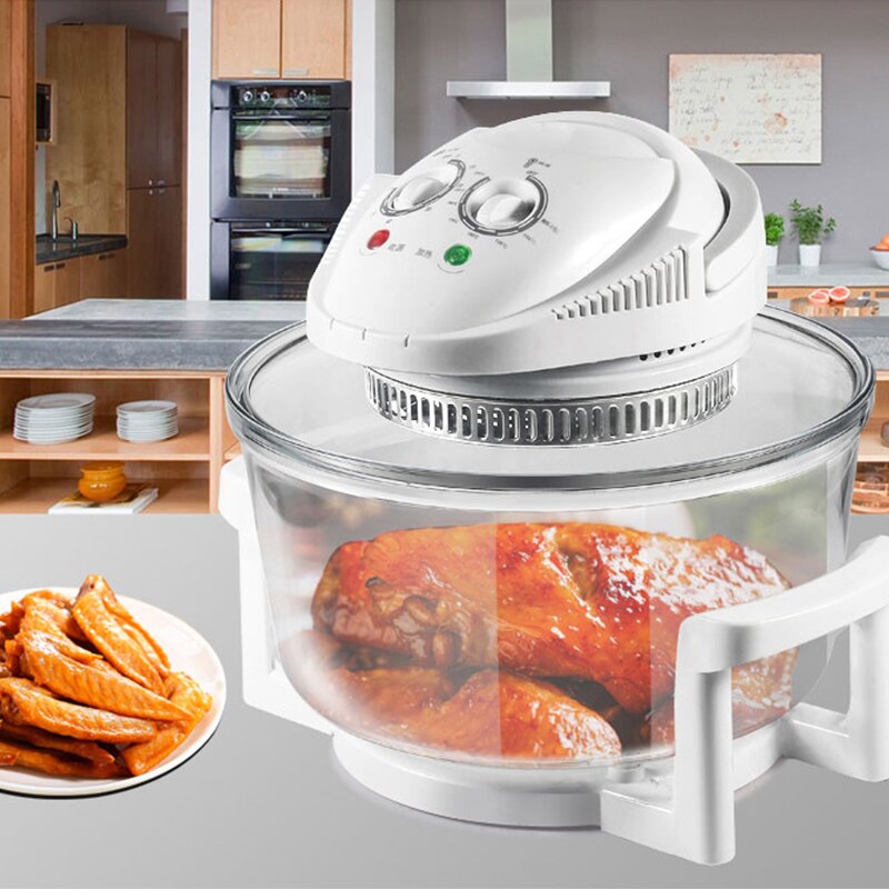 Air Fryer 12L Visual Grilled Chicken Wings French Fries Sweet Potatoes Smoke-free Convection Oven Electric Fryer
