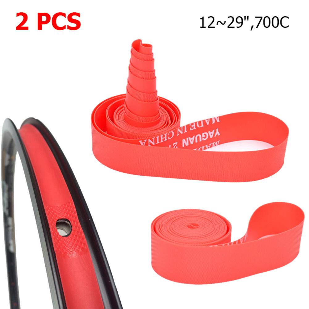 2PCS Bicycle Tire Liner Puncture Proof Belt Protection Pad For 12" 14" 16" 20" 24'' 26" 27.5" 29" 700C MTB Road Bike Repair Tool