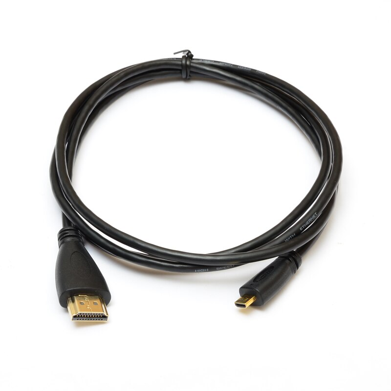 MicroHDMI-compatibile con angolo sinistro e destro 90 gradi Micro HDTV a HDMI-cavo per fotocamera digitale e telefoni tablet 50cm 150cm 200cm