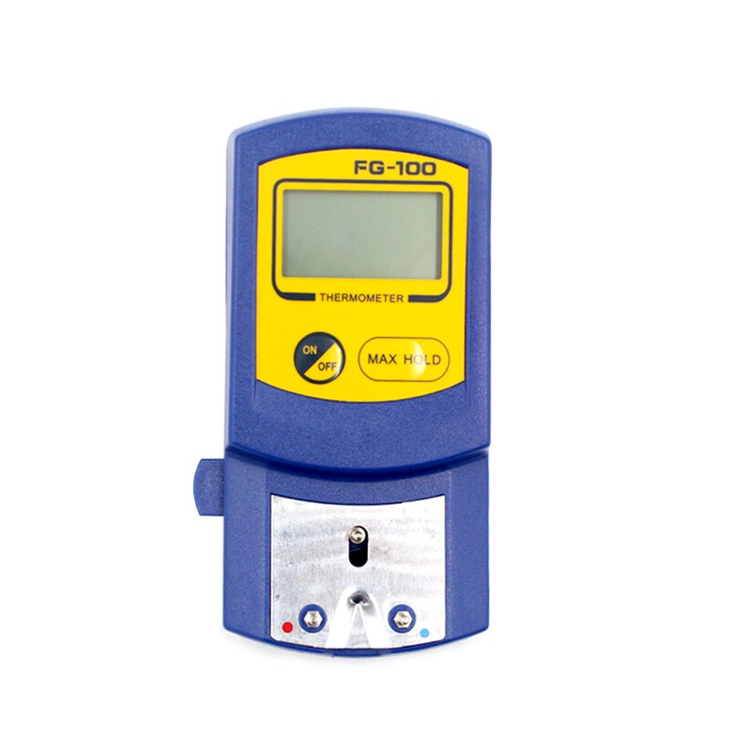 Termómetro Digital FG-100, probador de temperatura con punta de hierro para soldar, con 10 Uds., sensor de termómetro vs hakko fg100