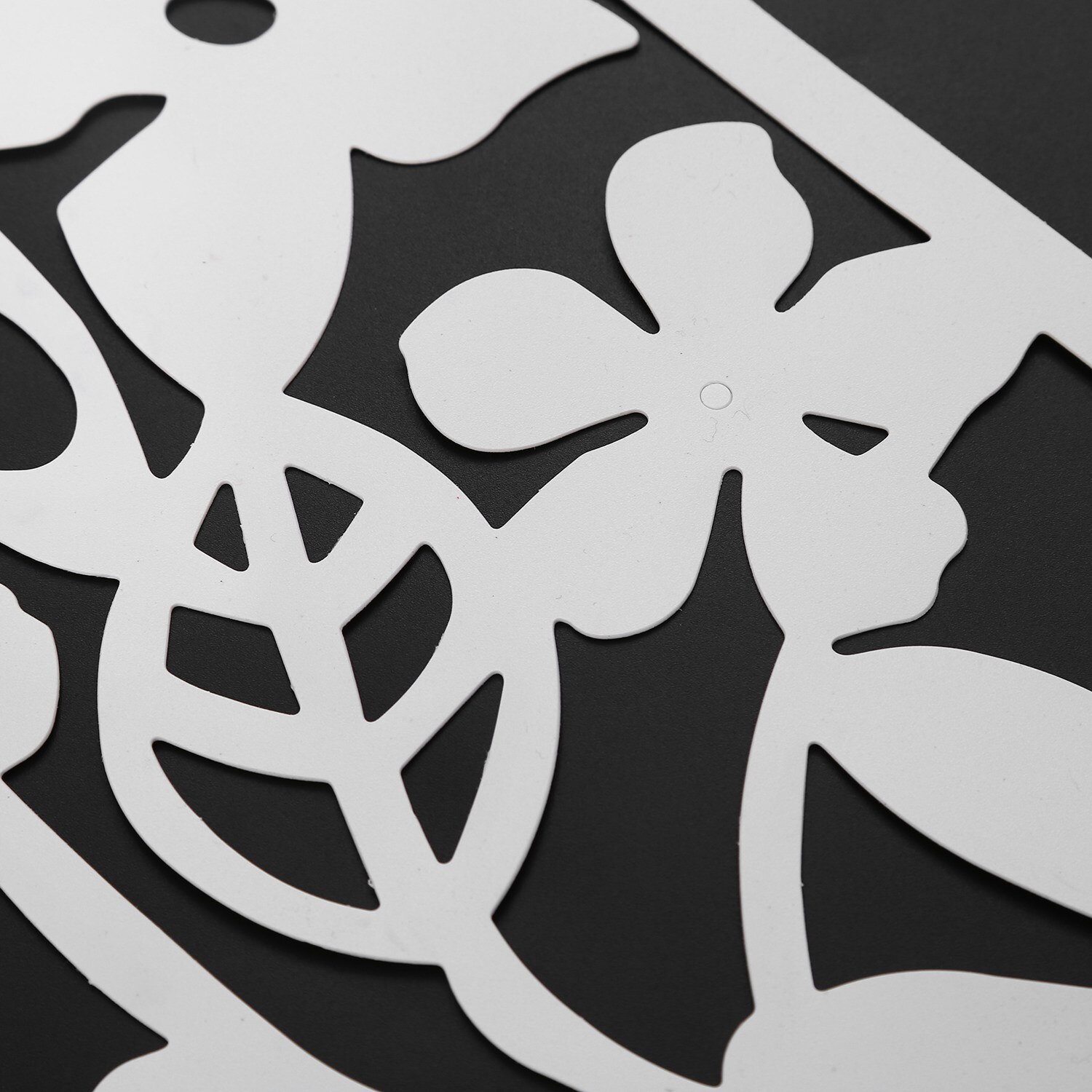 4 Pieces Screen for Living Room Hanging Screen Curtain of Room in Polyethylene Partition of Room White 40 x 40cm