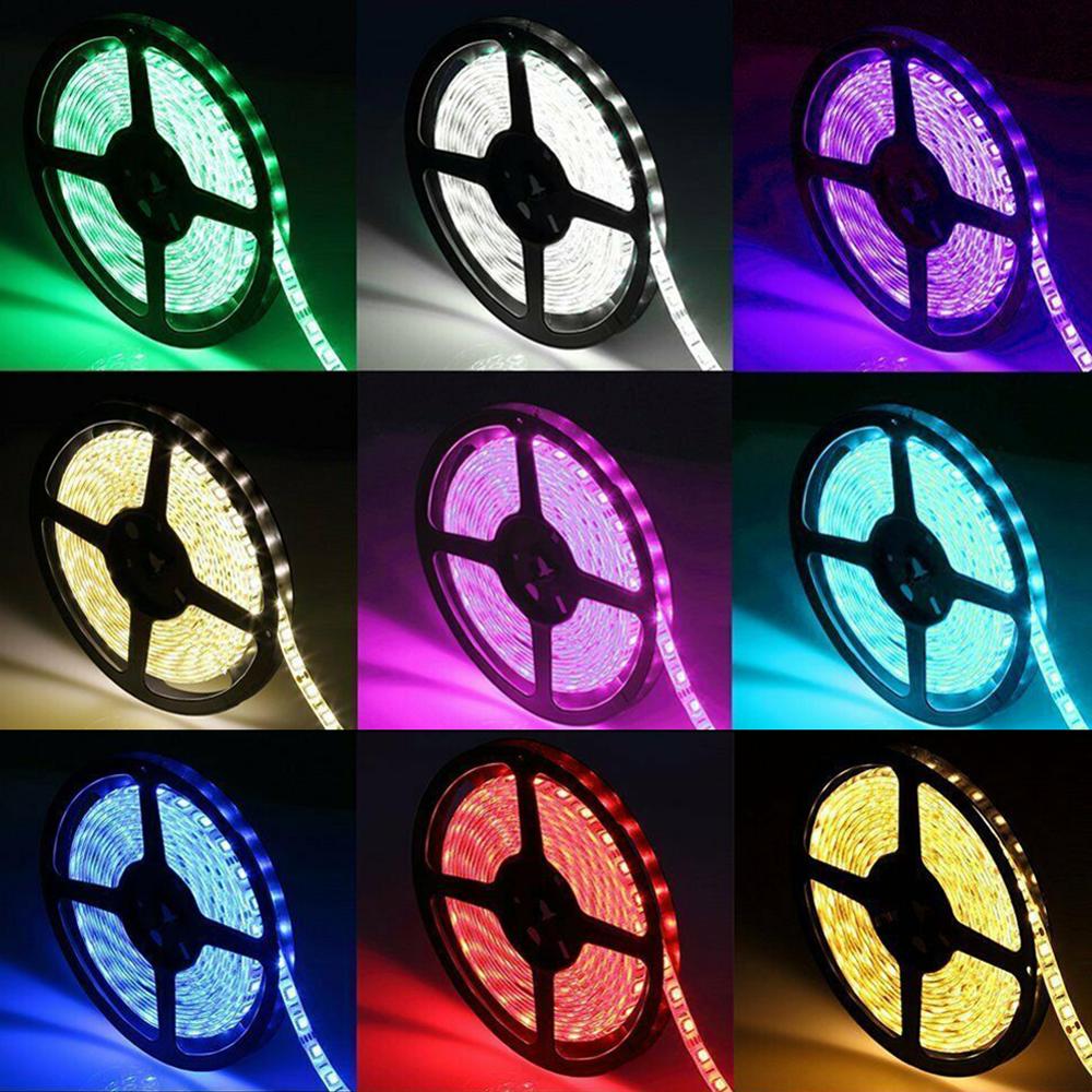 WiFi LED Strip Lights Wireless LED Light Strips 16.4ft/5M SMD 5050 Smart APP Phone Controlled LED RGB Tape Lights Waterproof R