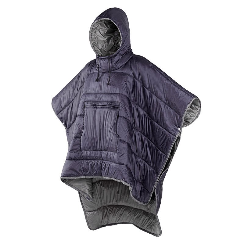 Saco de dormir con capucha Poncho: Purple