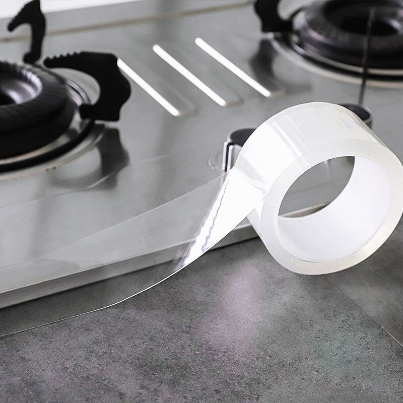 Ceramic Sticker Wall Corner Line Sticker PVC Waterproof Kitchen Tape Self Adhesive Transparent Stickers Bathroom Accessories