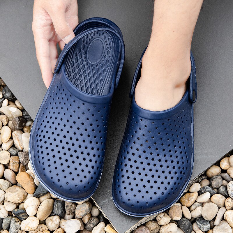 Mannen Sandalen Crocks Literide Gat Schoenen Crok Rubber Klompen Voor Mannen Unisex Tuin Schoenen Crocse Adulto Cholas Hombre Mannen Sandalen