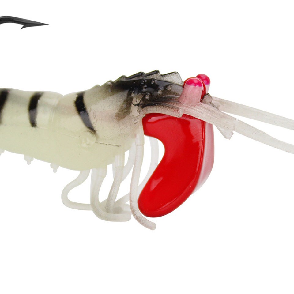 Jig Head Shrimp Carp Fishing Lure Accessories isca Artificial Bait Wobbler 9cm 13g Swimbaits Segment Crankbait