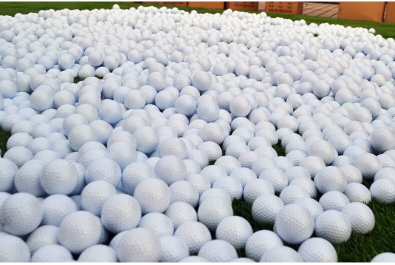 10pcs/lot two-layer golf balls Driving range dedicated level 2 choice Golf practice balls