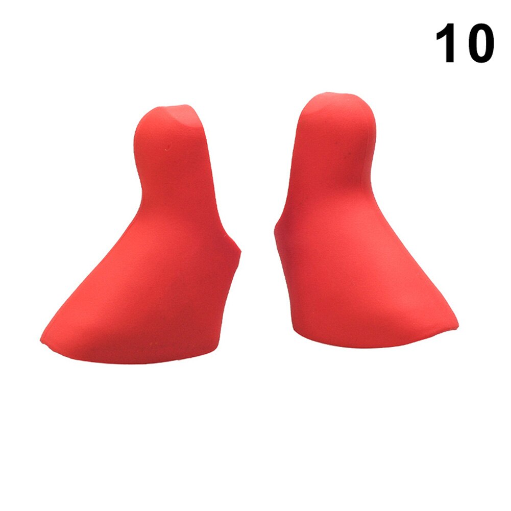 1Pair Bike Cover Hood Silicone Shift Brake Lever Cover for 10/22 Speed SRAM Road Bicycle Shift Brake Lever Cover Silicone: 10 speed red
