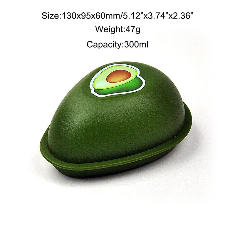 TTLIFE Cute Kitchen Food crusper vegetales contenedores de cereales ajo aguacate tomates limón pimiento verde cebolla fresca caja de almacenamiento: JJAX010800001