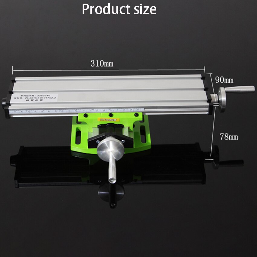 Multifunction Worktable Precision Milling Working Cross Table X Y-axis Working Table Compound Slide Table For Electric Drill