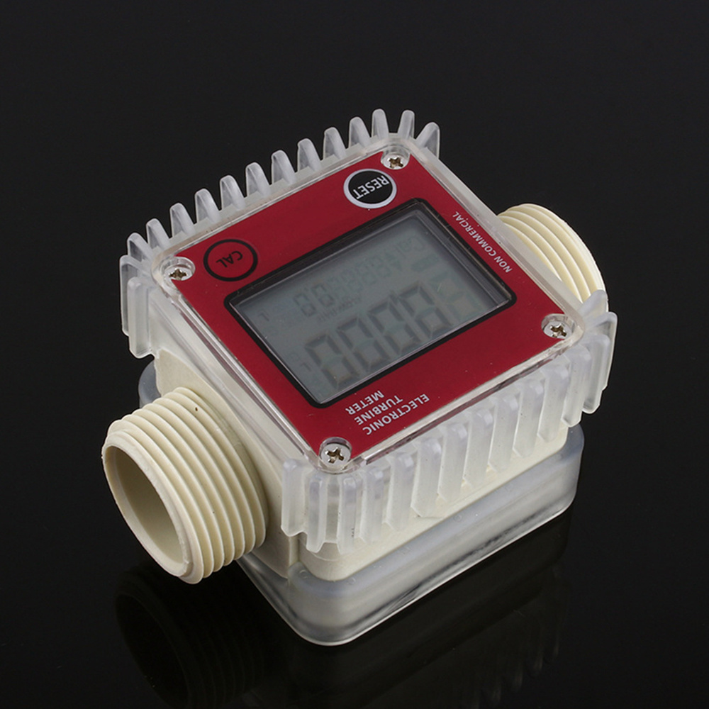 1.5 Inch Fuel Flow Meter - LCD Digital Display Turbine Meter For Diesel, Kerosene & Gasoline Measurement