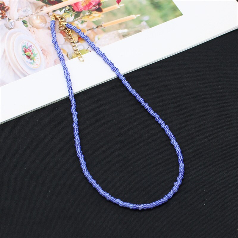 Bohemia Colorful Seed Beads Initial Choker Women Colar Collar Necklace Fashion Beach Femme Jewelry Gift Wholesale: 6