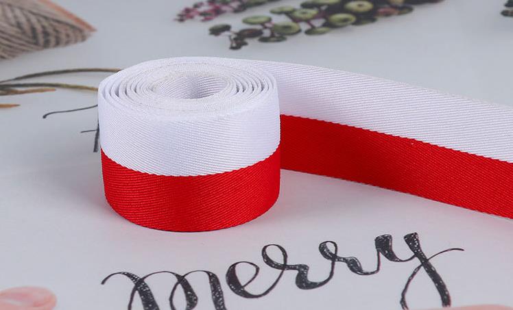 10M 25Mm Breedte Rood Wit Blauw En Groen Polyester Lint Diy Naaien Kleding Accessoires Materiaal Rand Trim decoratie: 1