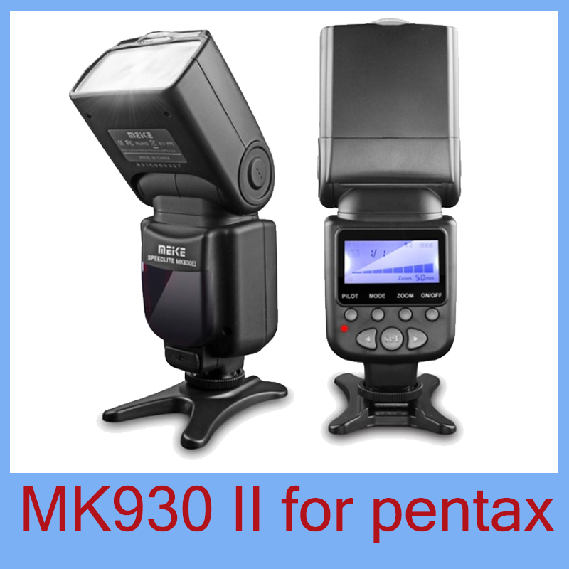 Meike mk -930 ii,mk930 ii flash speedlight til pentax k -5 ii k -7 645d kr kz as yongnuo  yn560ii yn -560 ii