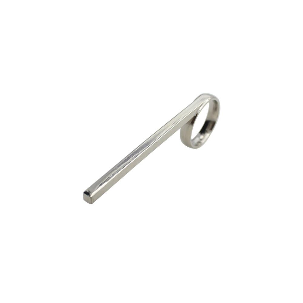 Trompette plaquée Nickel de 86mm, 3e anneau coulissant, pièces et accessoires pour trompette