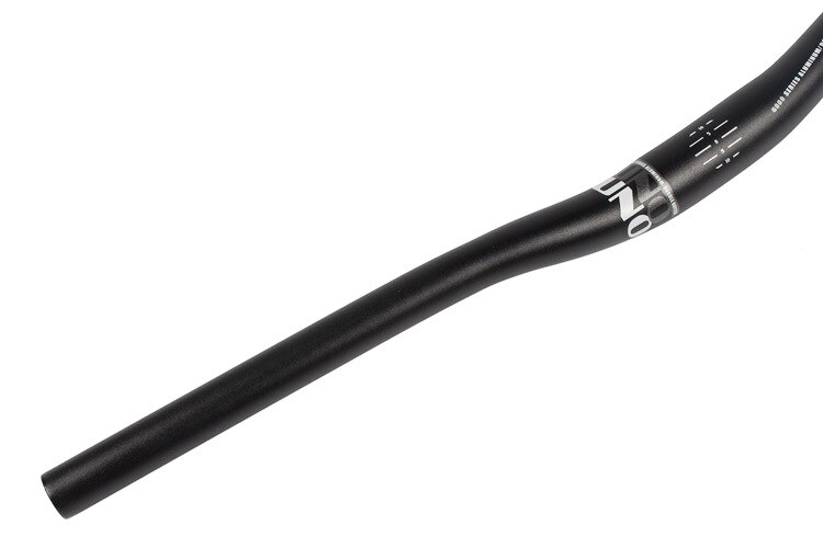 UNO – guidon de vtt en alliage d'aluminium, Logo blanc, barre à une forme, 31.8x640/680/700/720/740mm