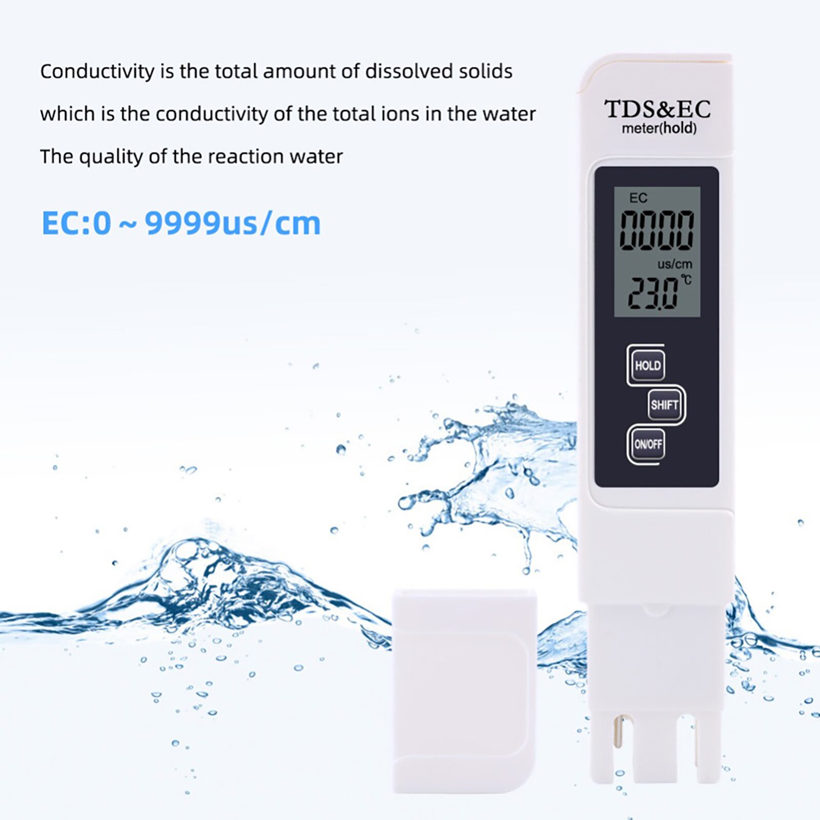 Digital PH Meter, 2 in 1 TDS PH Water Tester