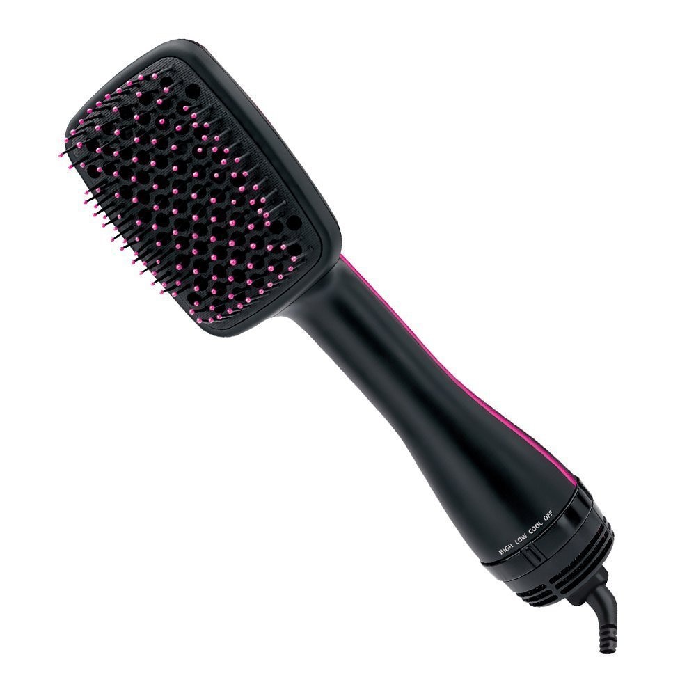 Hair Dryer with Brush Blow Dryer Hair Volumizer Dryer Hair Straightening Comb Curling Brush Comb Straightener