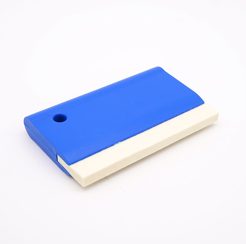 8.6cm*14cm Squeegee Window Tint Tool Wool Squeegee With Palstic Handle Car Wrapping Application Tools