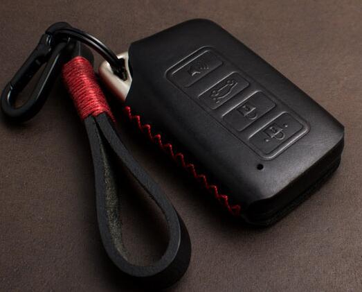 1 Pcs Lederen Sleutel Case Sleutel Cover Bescherm Tas Voor Lexus NX200 ES200 250 RX200t Case Sleutel Shell Es rs Gs Is Lx Nx Serie: 4 button style 5