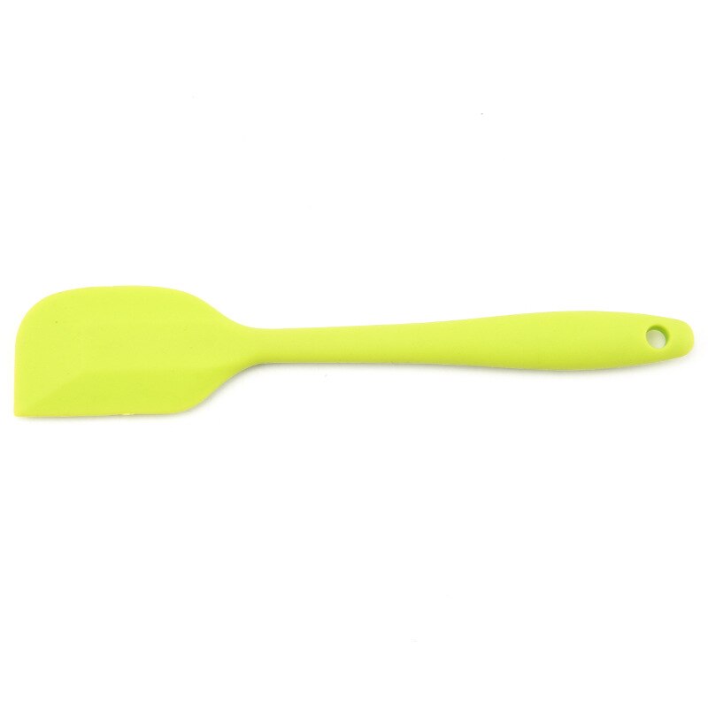 Pro Home Cooking Utensils Silicone Spatulas Beef Meat Egg Kitchen Scraper Wide Pizza Shovel Non-stick Turners Food Lifters Tool: B - Yellow