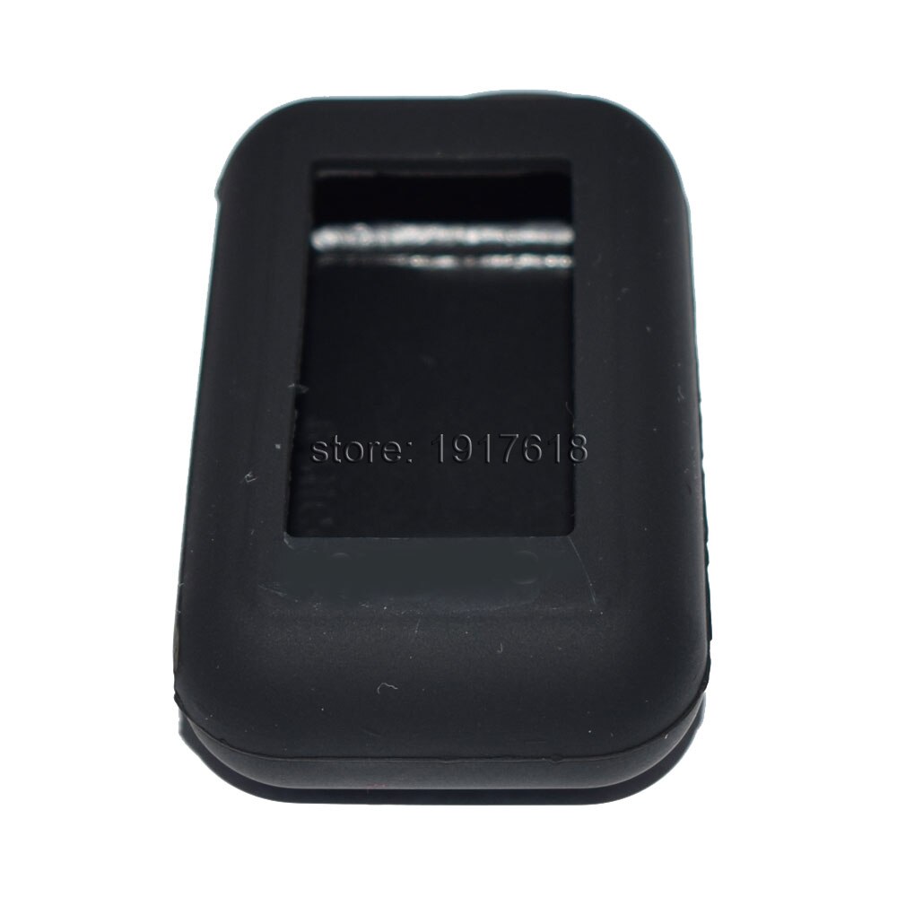 Fundas de silicona Color negro E60 para Starline ruso E60 E61 E62 E90 llavero LCD de dos vías con control remoto
