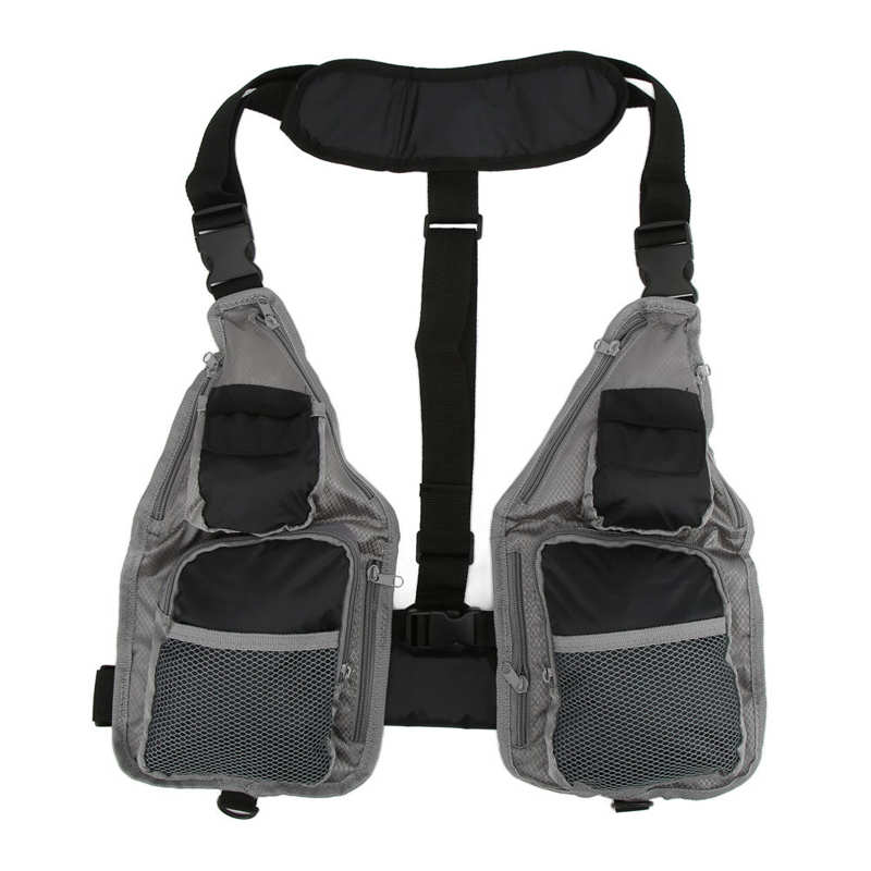 Vissen Vest Vissen Vest Scheurbestendig Voor Vissen Voor Outdoor Activiteiten: GRAY
