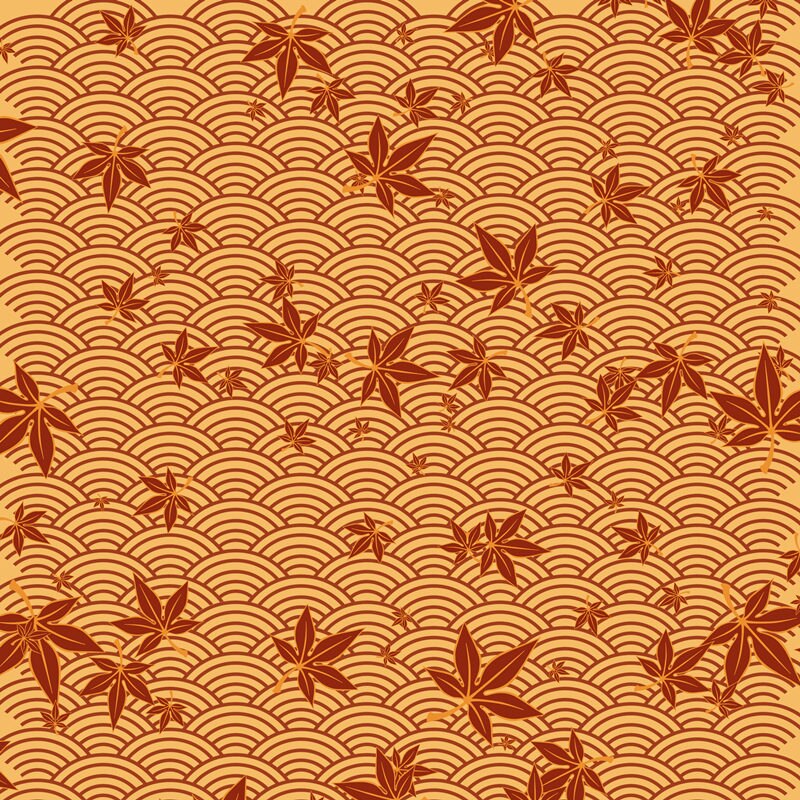 Furoshiki-Pañuelo de poliéster de estilo japonés, tela de envoltura Bento impresa de un lado, varios usos: K