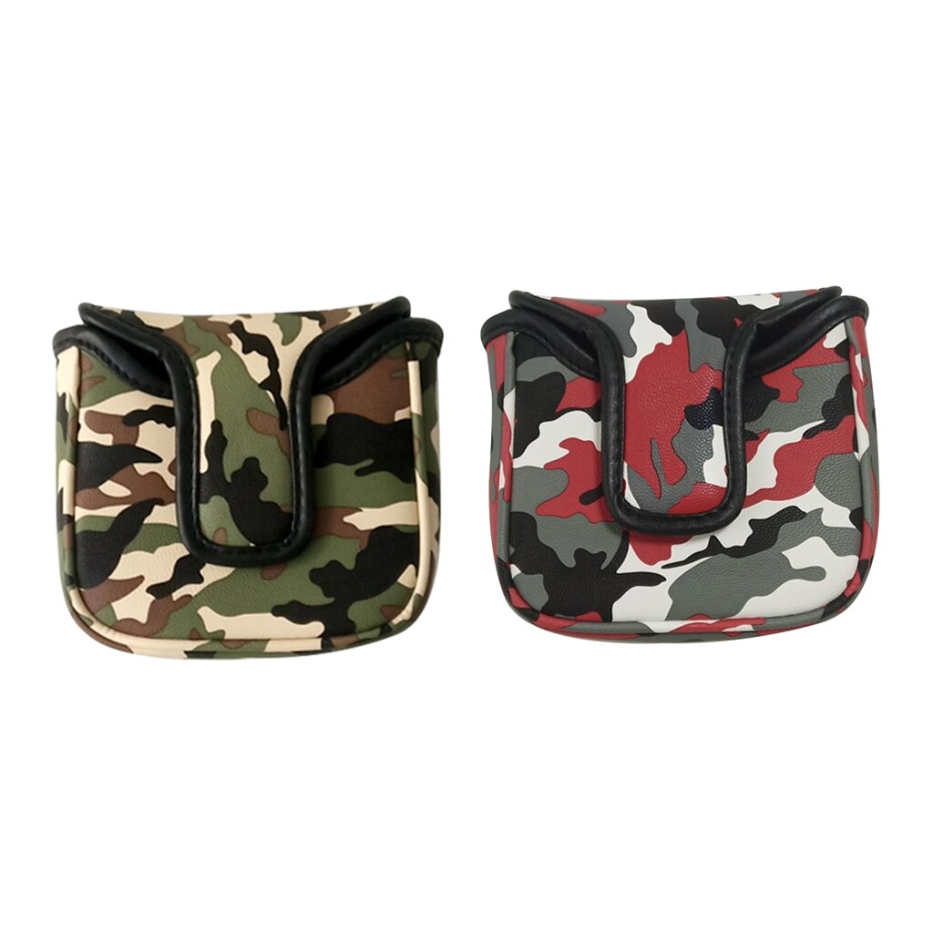 Magnetic Golf Mallet Putter Cover Headcover Golf Club Head Protector for Men Women Golfer - Waterproof & Durable