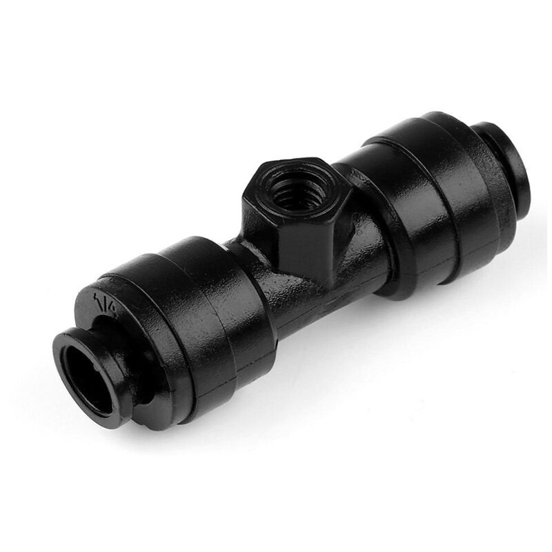 ENTENCO 1/4'' slip lock end plug choke plug 6mm black cap plastic material for misting accessories: Nozzle fittings
