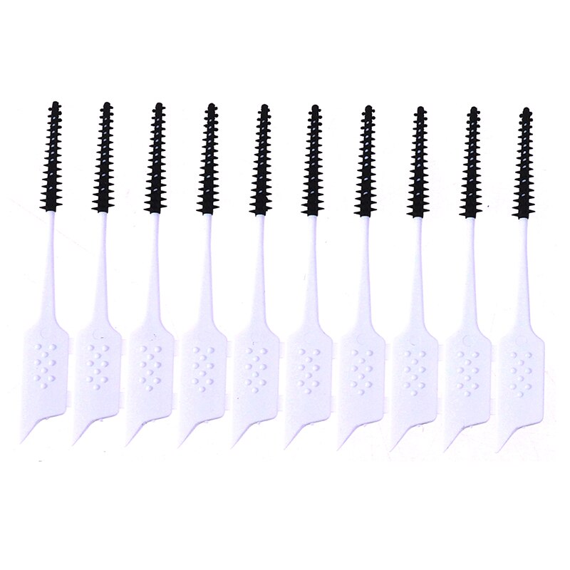 Interdentale Tanden Stok Borstel 30Pcs Orale Schoon Zorg Picks Dental Tandenstokers Vervanging Hoofd Borstel Gereedschappen Interdentale Borstel