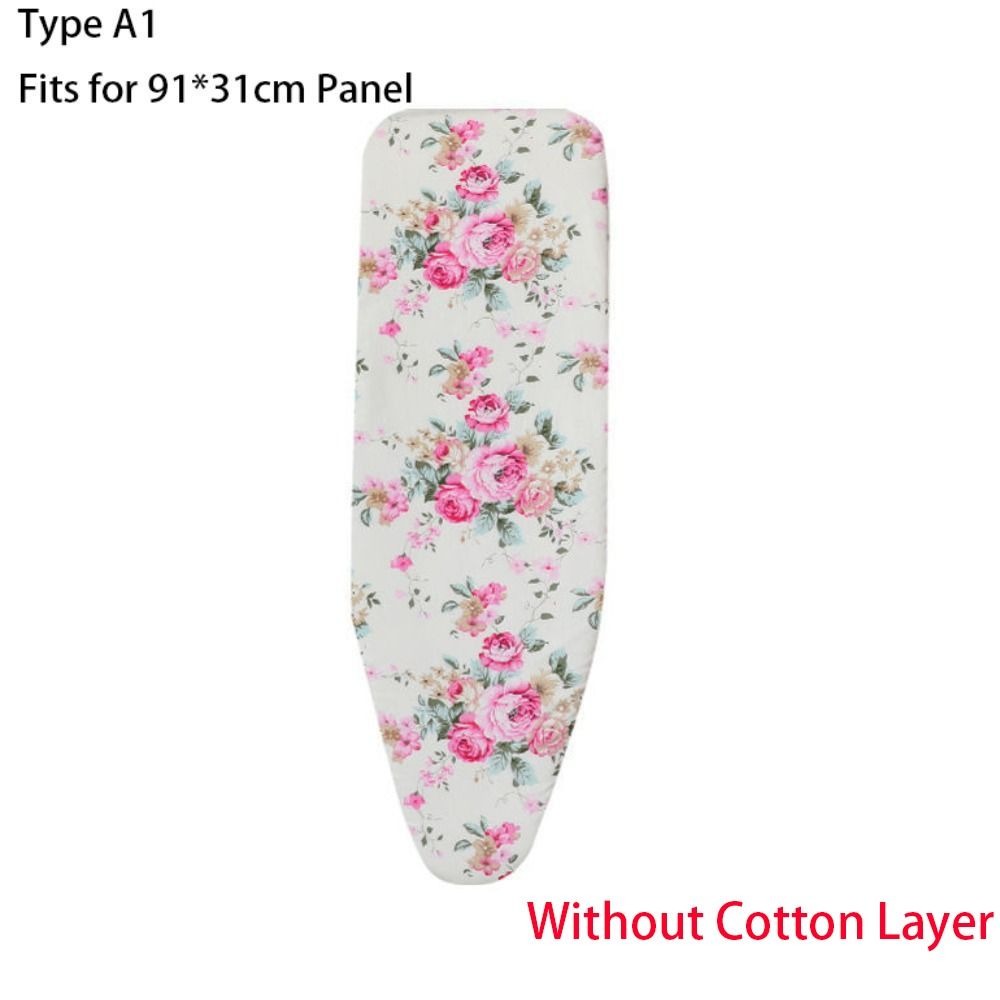 Durable Ironing Board Cloth Heavy Heat Resistant Thickened Ironing Board Cover Pad Resistant Scorch Universal Printed Padded: Light Grey
