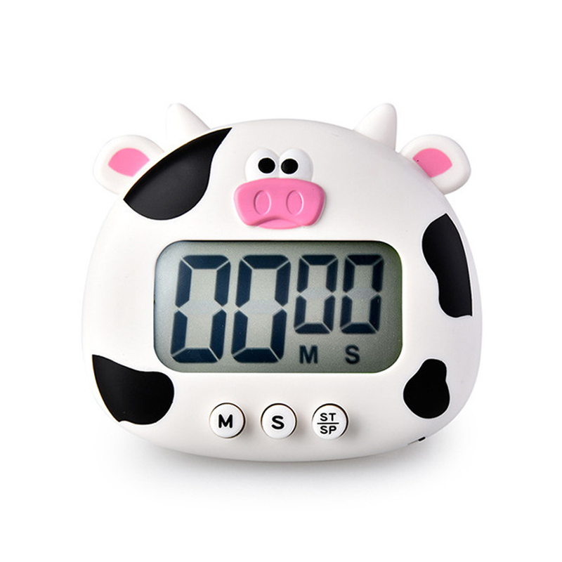 Timer digitale per bambini studio Cucina Conto alla rovescia Sveglia Timer da studio per bambini Simpatici animali Timer Cucina gadget da cucina Regalo Nuovo: Blu