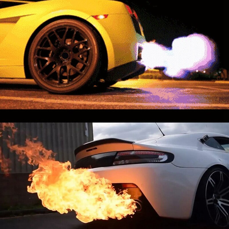 Racing Power Builder Type Vlam Kits Auto Uitlaat Flame Thrower Kit Auto Ignition Rev Limiter Launch Control BX101446