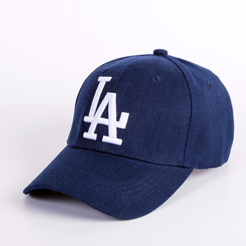 frauen Männer LA Dodgers Baseball Kappe Brief Stickerei Knochen Hysterese Hut Sommer Outdoor Einstellbare Hip Hop Hüte Casquette Caps: la-blue