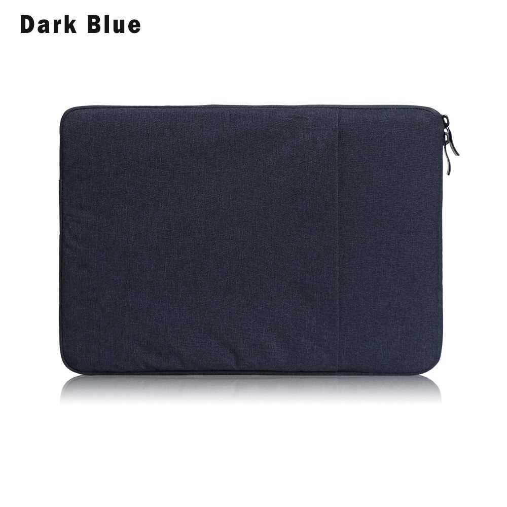 1PC Waterproof Universal Laptop Bag Sleeve Case Cover Notebook Pouch For MacBook Air Pro Lenovo HP Dell Asus 11 13 15 15.6 inch: Dark Blue / To Fit 14-15.4 inch