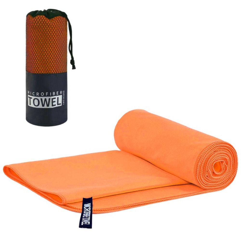 Toalha de secagem rápida de microfibra dupla face veludo toalha de fitness yoga de secagem rápida 40*80cm fibra ultrafina yoga: Azul