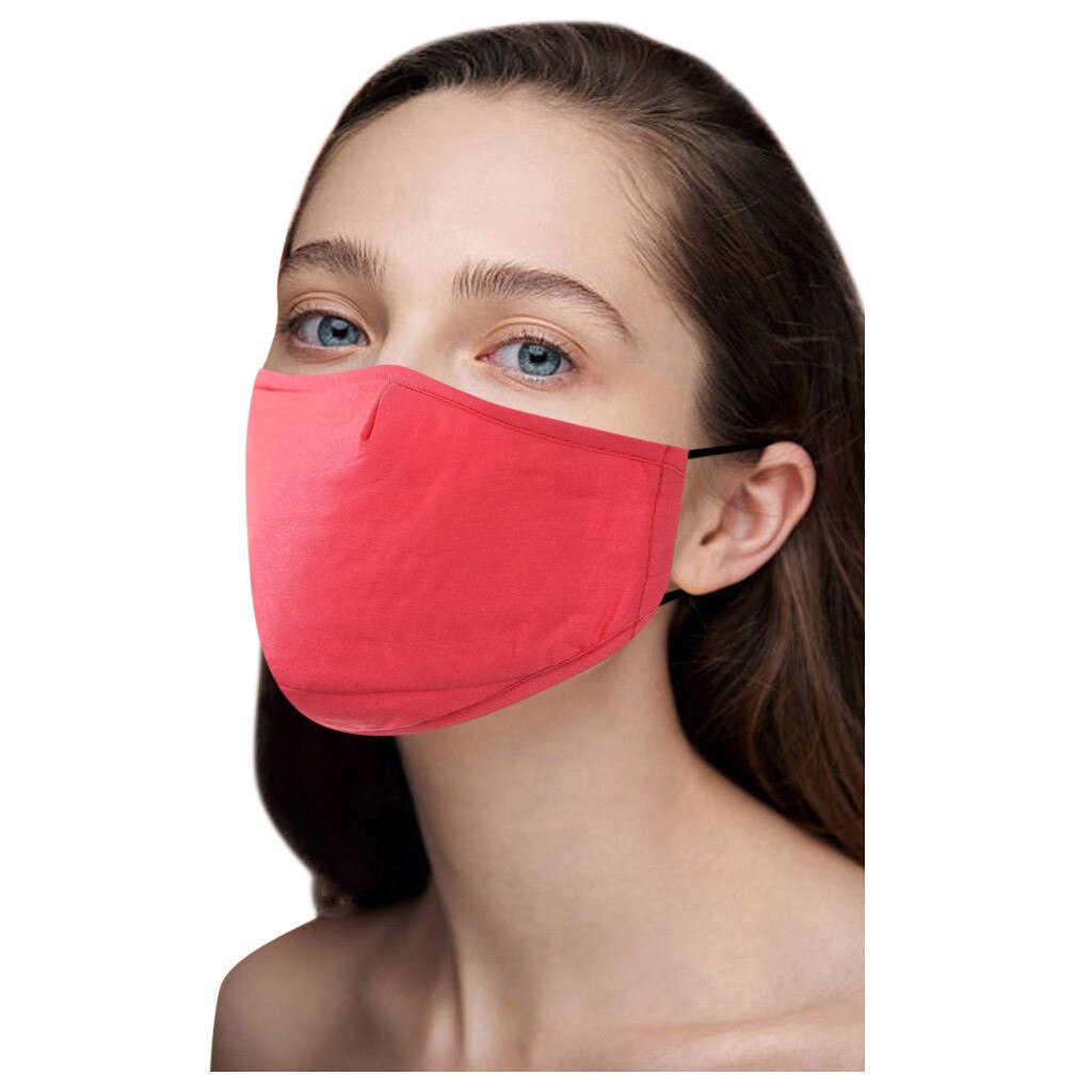 Mode Stofkap Effen Kleur Maskers Wasbaar Sneldrogend Katoen Maskers Voor Volwassenen Comfortabel En Zacht Maskers Суперобложка 1 stuks: G