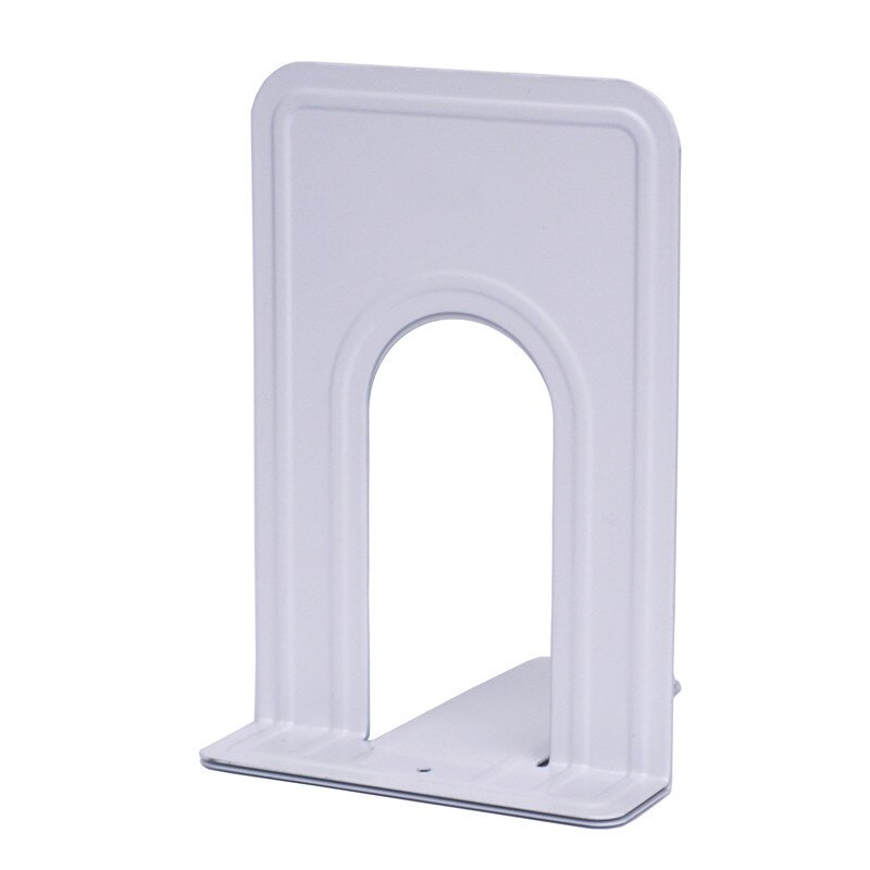 2 Pcs Metal Bookends, Bookend Supports, Heavy Duty Book Ends, Nonskid Bookends For Shelves, Office And Home