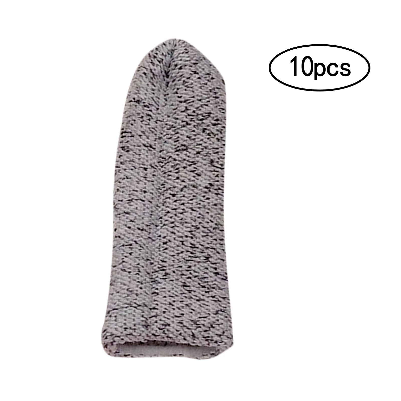Funda de dedo resistente a cortes afilada, protección de dedo índice del pulgar, Mangas de seguridad para trabajo de corte, herramienta de tallado de pintura, 10 Uds.: GY