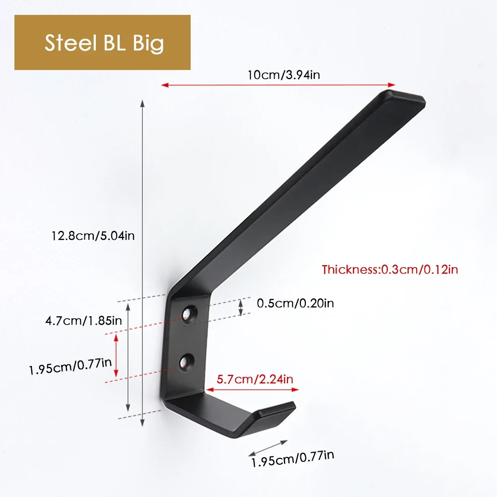 Motorrad Helm Wand Halterung Haken Racks Stahl Mehrzweck Haken Aufhänger Hause Gepäck Jacke Halter Küche Schrank Regal Haken: Blau