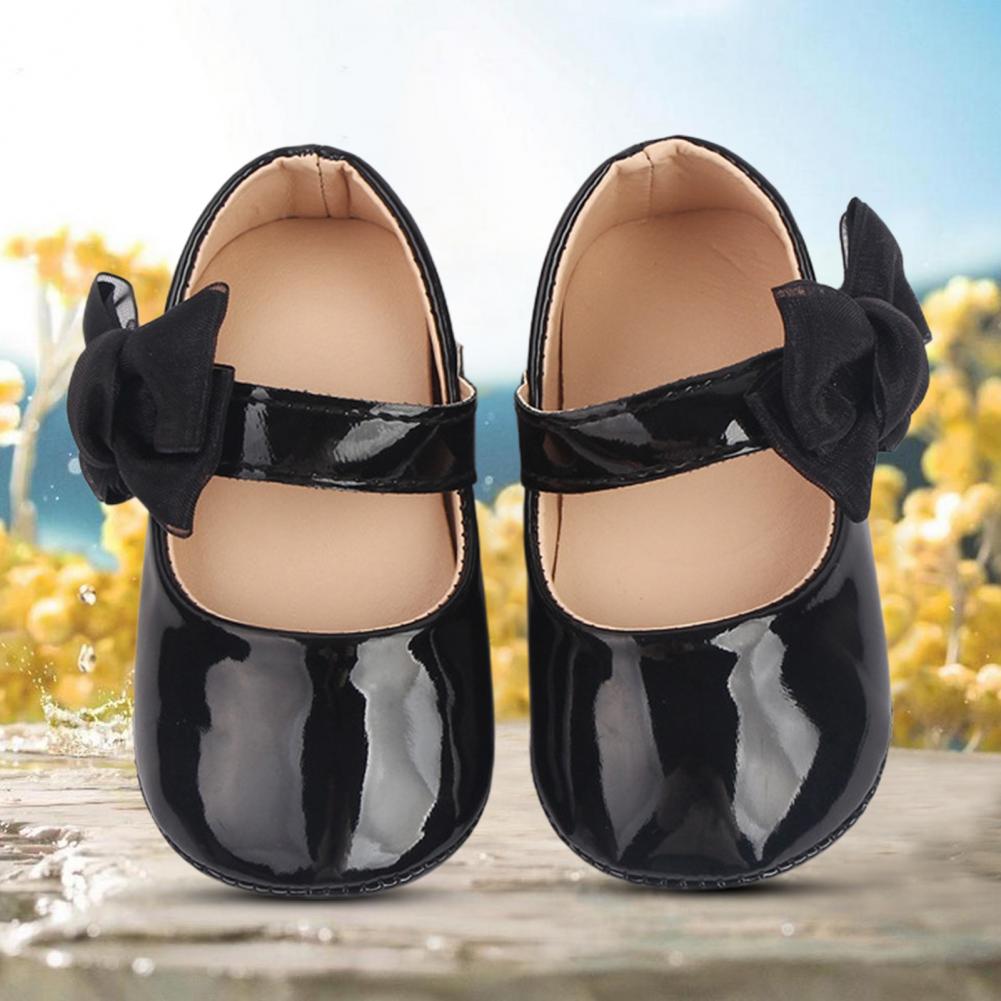 1Pair Useful Toddler Shoes Soft Sole Multifunctional Girl Shoes Faux Leather Toddler Shoes for Outdoor Children Shoes