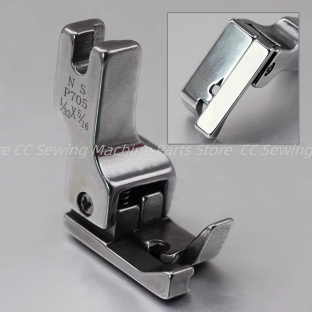 The type of flat car flanging puller flanging press foot industrial sewing machine spare parts