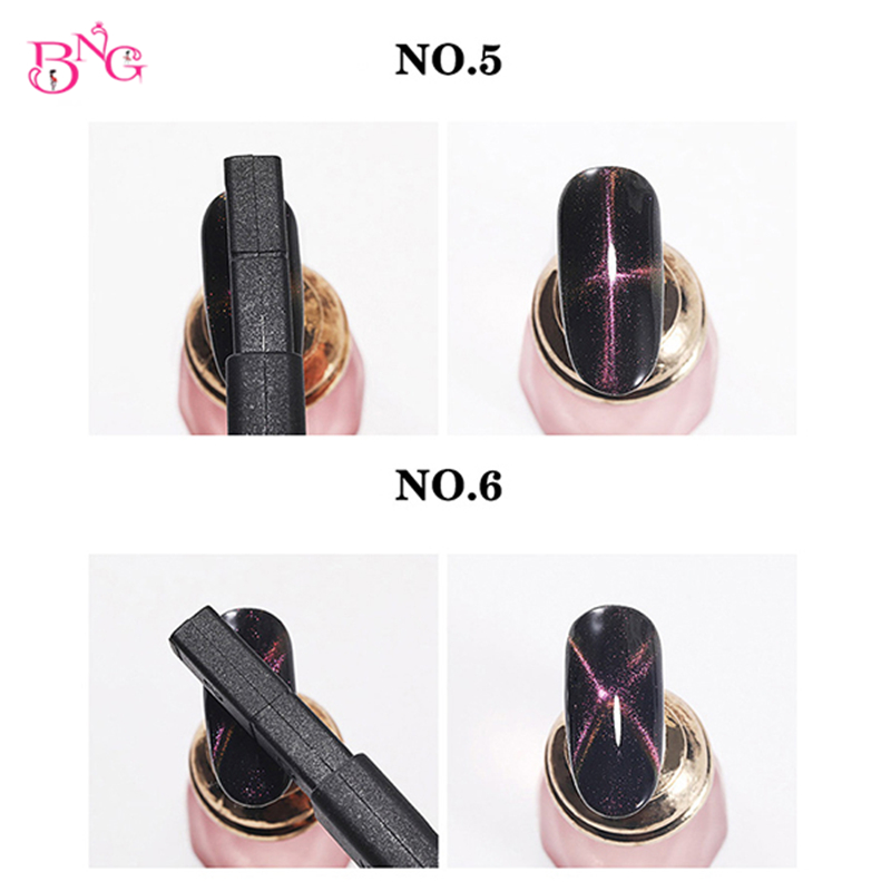 BNG Strong Magnetic Nail Stick 3D Cat Eye Effect Magnet for UV Painting Gel Nail Polish UV Lamp for Gel Varnish Nail Art Tools