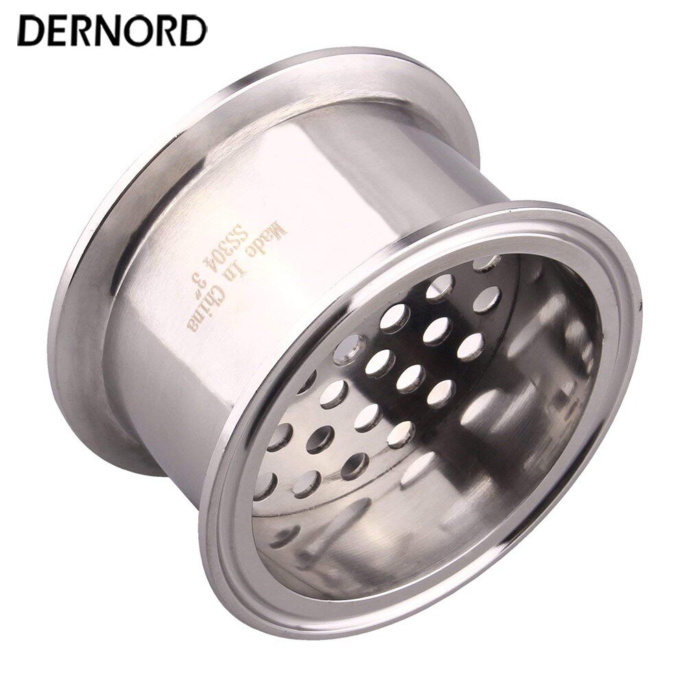 Sanitary Filter Plate 3" Tri-clamp, Ferrule OD 91mm, Stainless Steel 304